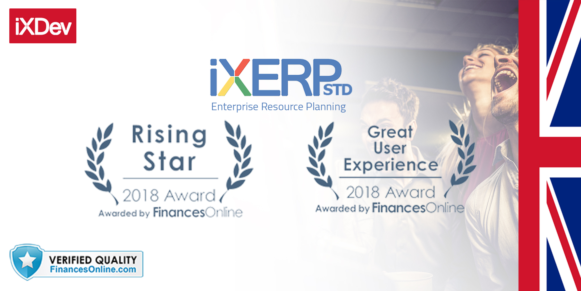 iXERP Standard Award 2018
