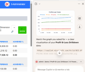 iX ERP Copilot Analysis of ERP Data
