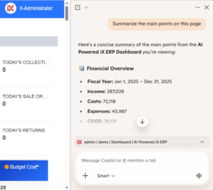 iX ERP Copilot Answers